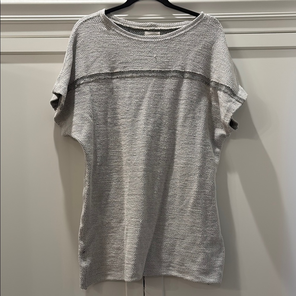 Billy Reid Gray Boxy Mini Dress